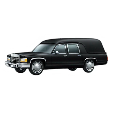 Hearse sticker