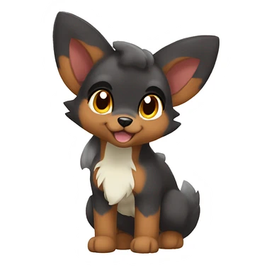  Nickit Vulpix Poochyena Houndour sticker