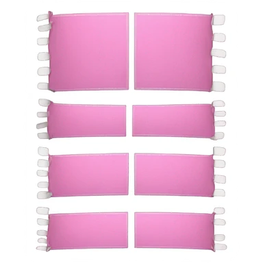 Pink film strip sticker