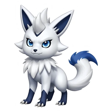 Shiny Zangoose-Absol-Meowstic-Fakémon-hybrid-creature (full body)  sticker