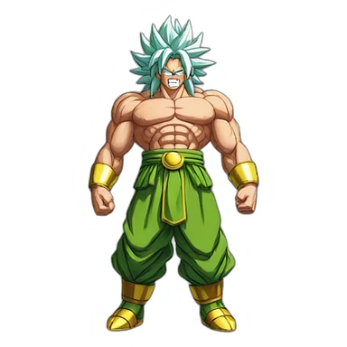 Broly, Dragon Ball Z sticker