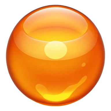 Molten Glass Orb sticker