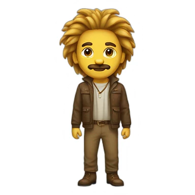 León culturista sticker