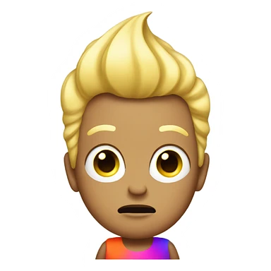 trump in tutu sticker