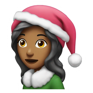 Rosa christmas sticker