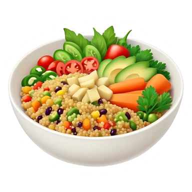 Quinoa bowl  sticker