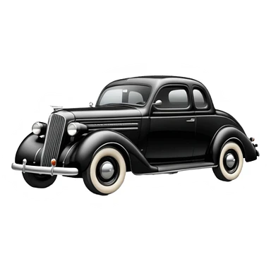 1936 plymouth coupe sticker