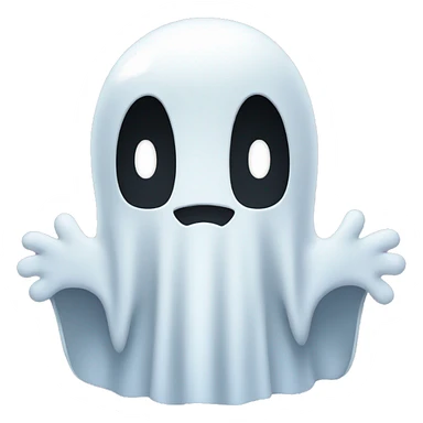 Hello kitty ghost  sticker