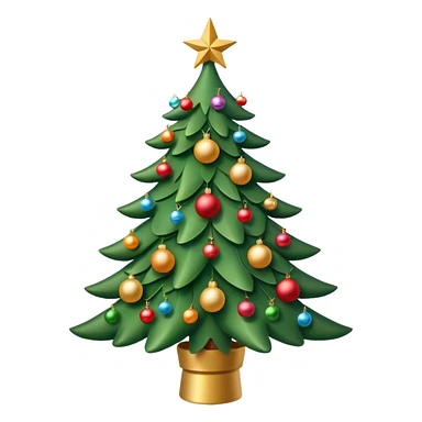 árvore de natal sticker
