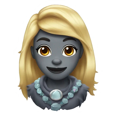 gorilla shark princess  sticker