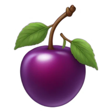 Purple Cherry sticker