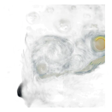 The Starry Night sticker