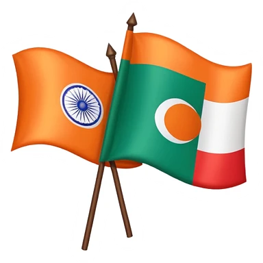 Gypsy Flag and Indian Together! sticker