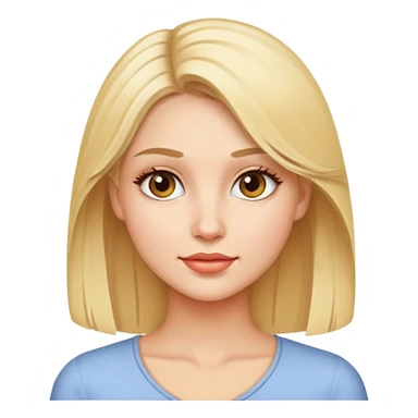 lovly blonde sticker