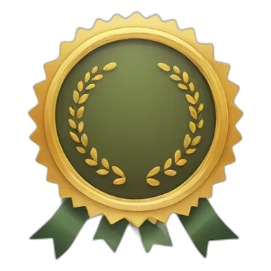 Certificate badge sticker