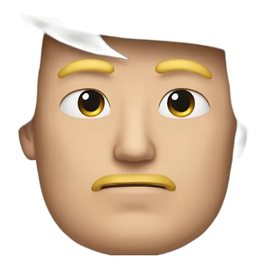 Donald Trump qui fait la bise sticker