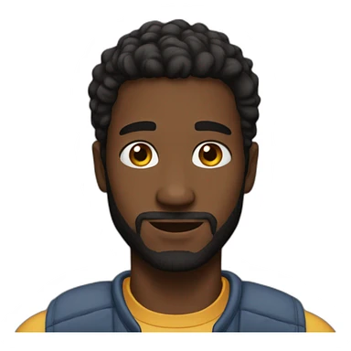 Arseny's black friend sticker