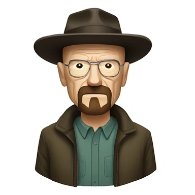 Walter White Heisenberg  sticker