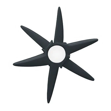 ninja stars sticker