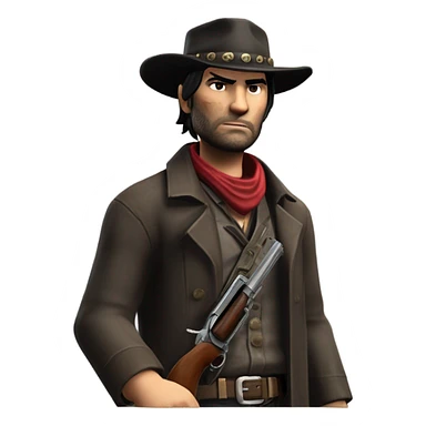 john Marston red dead redemption 2 sticker