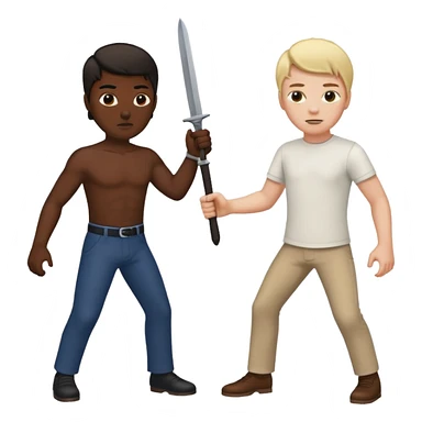 White person whipping a black slave sticker