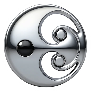 sorayama Yin and yang sticker