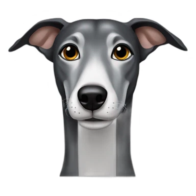 black-greyhound-face sticker