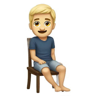 Ouchie my knee grows sticker