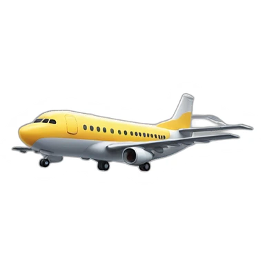 Avion dans une tour sticker