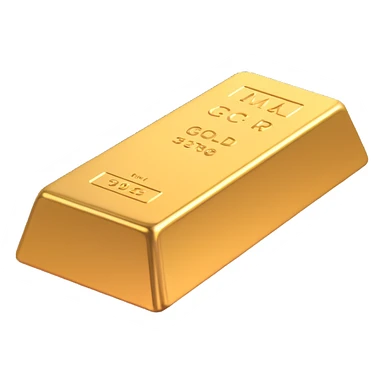 gold bar, without text sticker