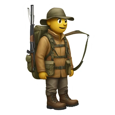 Hunting gear sticker