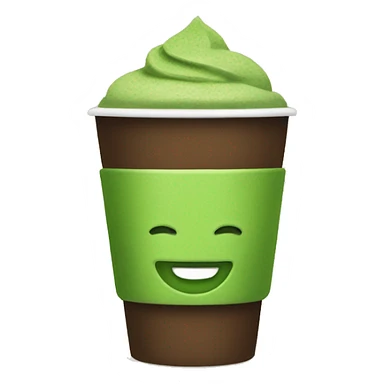 Matcha to go sticker