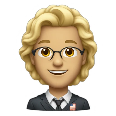 la classe américaine sticker