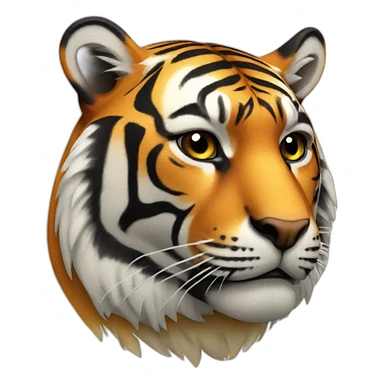 unicode tiger sticker