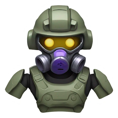 Grunt from halo sticker