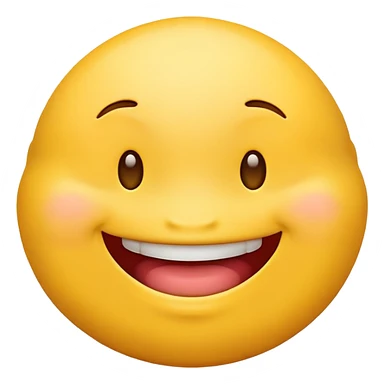 Yellow emoji with fat lips  sticker