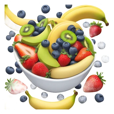 Fruit salad sticker