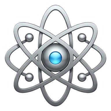 Atom Symbol sticker