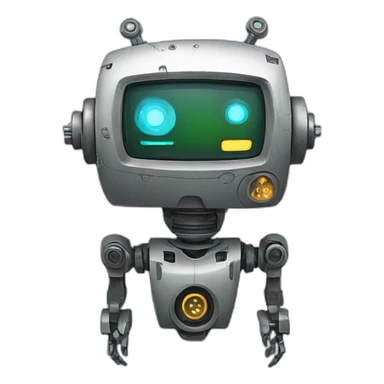 Robot Clock !!! sticker