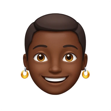 🧍🏾🤩 sticker