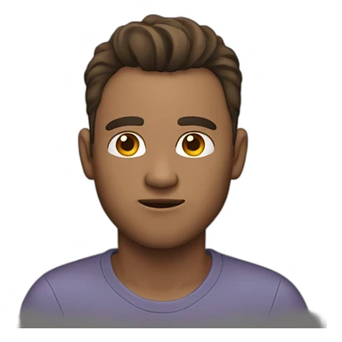 Desapointed guy sticker