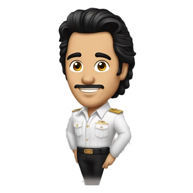 Alcalde Jhonny Fernández con su Peinado similar a Presley  sticker