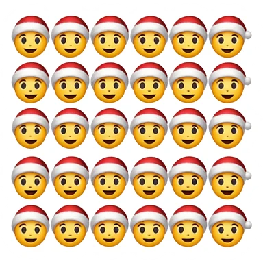 christmas emojis sticker