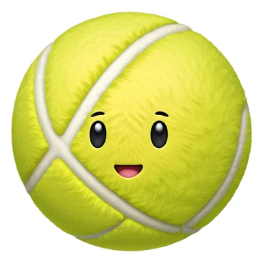 tennis ball  sticker