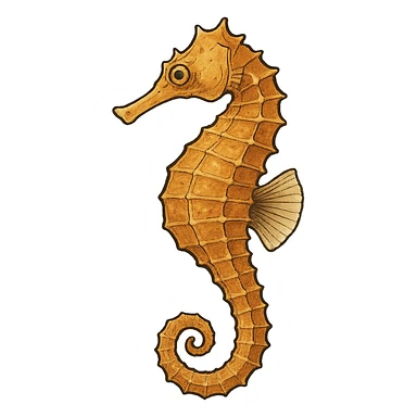 Seahorse sticker