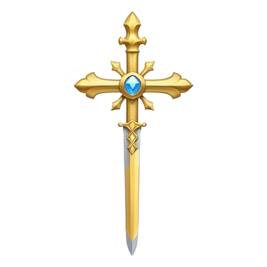 Holy sword of jesus christ sticker