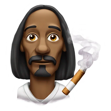 Snoop dog smoking  sticker