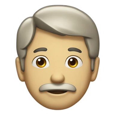 Monsieur qui mange sticker