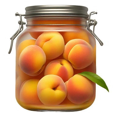 Pickled in peach  sticker