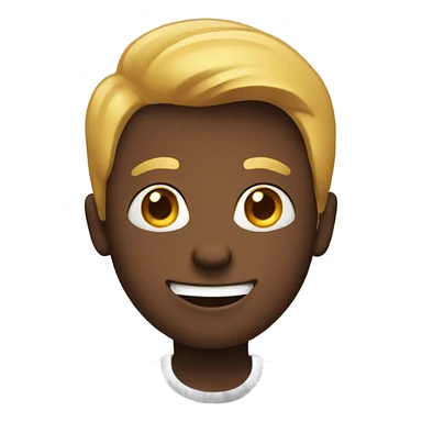 person having fun sticker